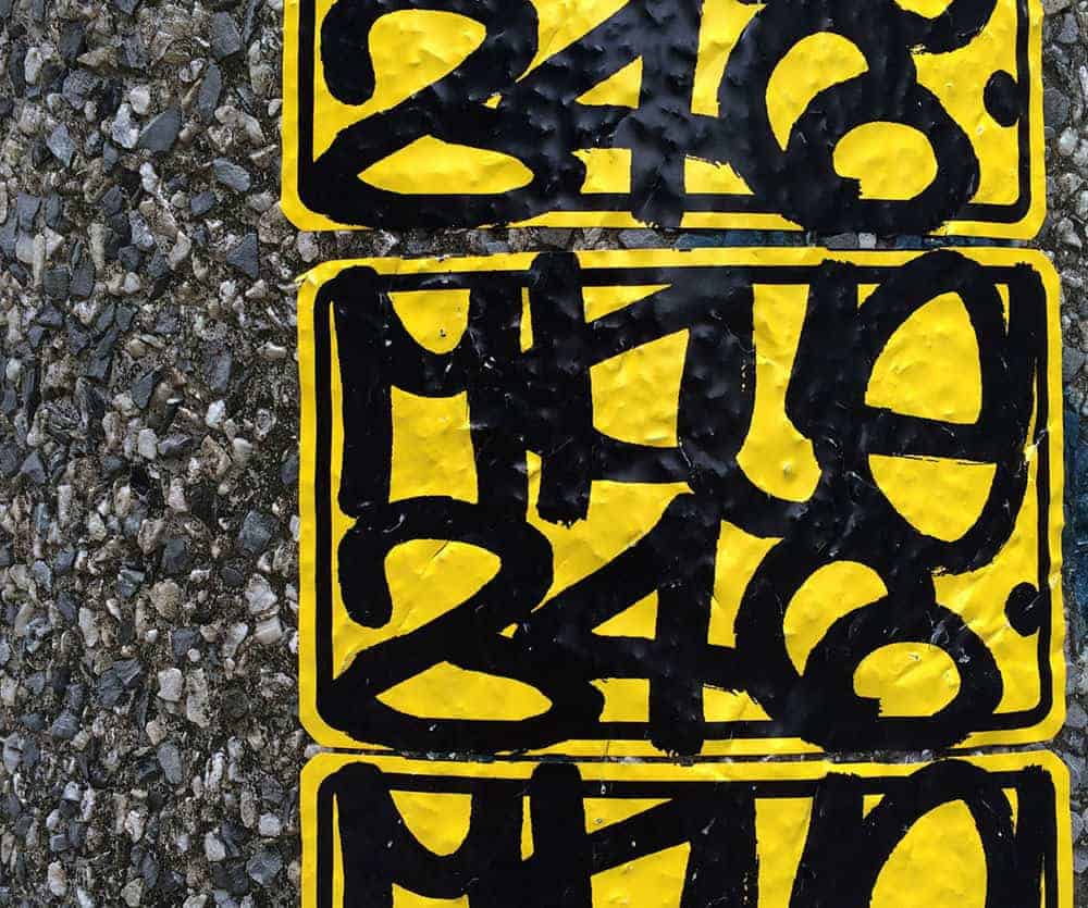 The stickers can be pushed into rough surfaces and still remain hard to remove - maybe even harder.
