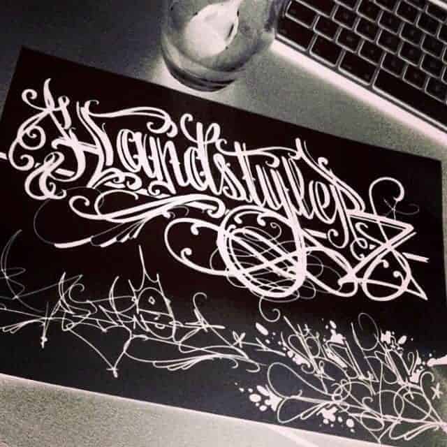 "It's important not getting confused with 'nice tag' and 'handstyle'"