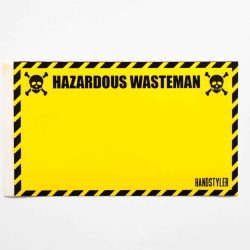 Handstyler Eggshell Stickers - Hazardous Wasteman