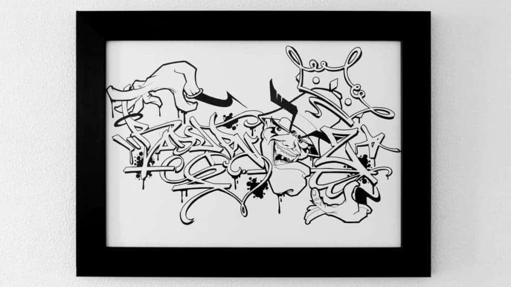 In The Shop: Badypnose Print