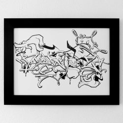 Badypnose A3 Print