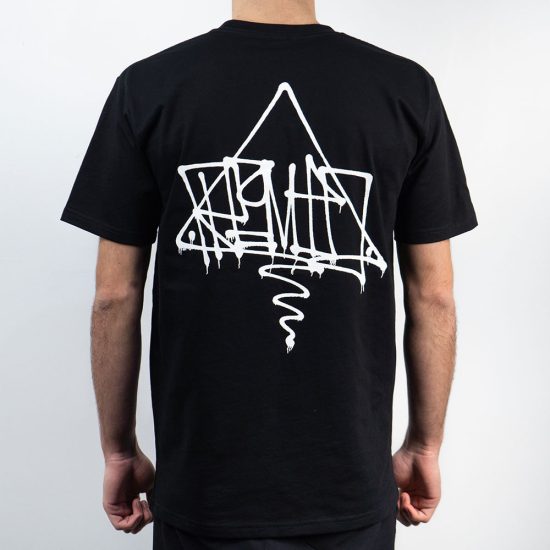 Remio Triangle Tag T-Shirt - Black
